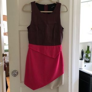 Color Block Mini Dress